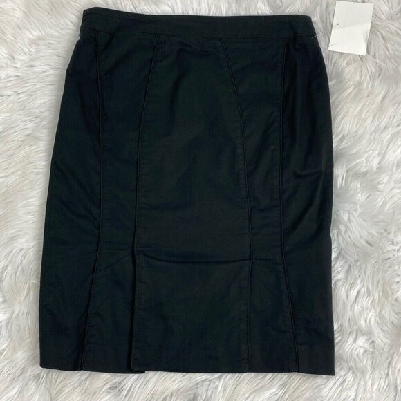 Burberry London Women's Black Straight Designer Quiet Luxury Skirt IT 40/W31‎ - Picture 7 of 13